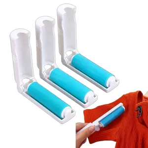 Sticky Lint Roller for Pet Hair, Portable Fabric Shaver for Clothes, Furniture, Reusable Lint Remover for Couch, Bedding, Efficient Fuzz Eliminator, Non-Residue Dust Cleaner