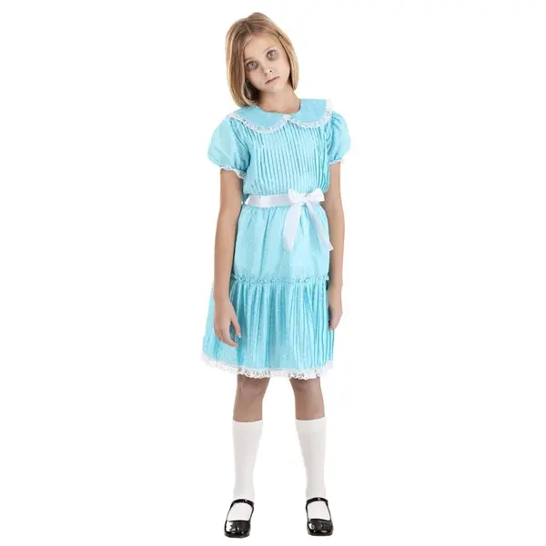 Girl's Deluxe Creepy Twin Sister Costume