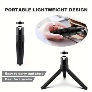 THUNDEAL Portable Lightweight Tripod, Convenient Tripod, Mini Tripod for Most Projectors & Cameras, Professional Camera Tripod, Travel Tripod for Projector, Camera, Smartphone