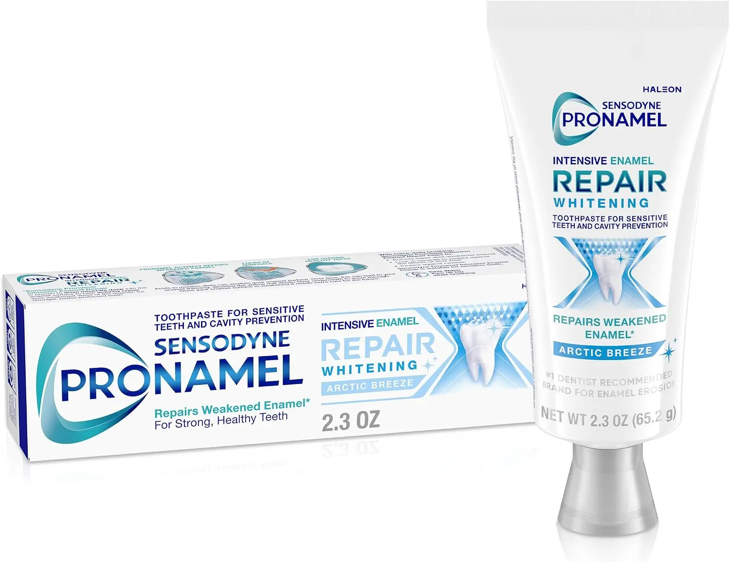 Intensive Enamel Repair & Gentle Whitening Toothpaste for Sensitive Teeth, 2.3 oz