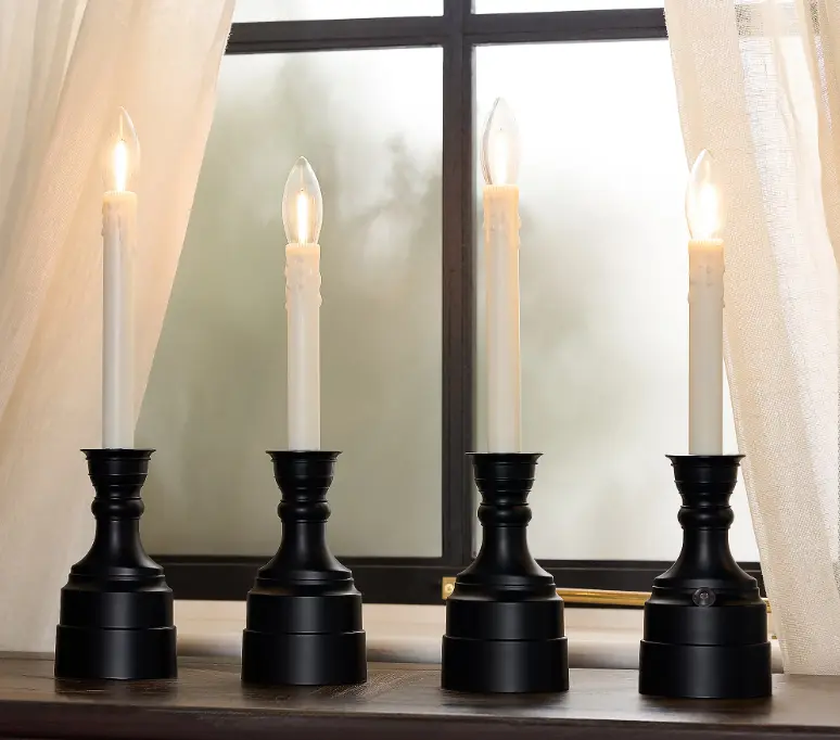Bethlehem Lights (4) Premium Cordless Window Candles Bethlehem Lights (4) Premium Cordless Window Candles