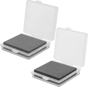 2 Pack Soft Kneadable Kneaded Eraser for Artists Drawing Sketching, Moldable Art Eraser with Storage Case