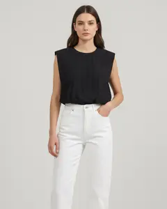 ABBY COTTON EYELET TOP