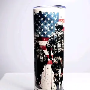 Patriotic Soldiers Variety 20oz Stainless Steel Tumbler tumbler invasion