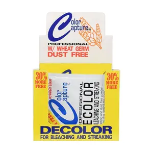   COLOR CAPTURE - Blue Hair Bleach Powder – Dust-Free Formula with Wheat Germ – For Bleaching & Streaking – Professional Salon Use – 1.3 oz Sachet