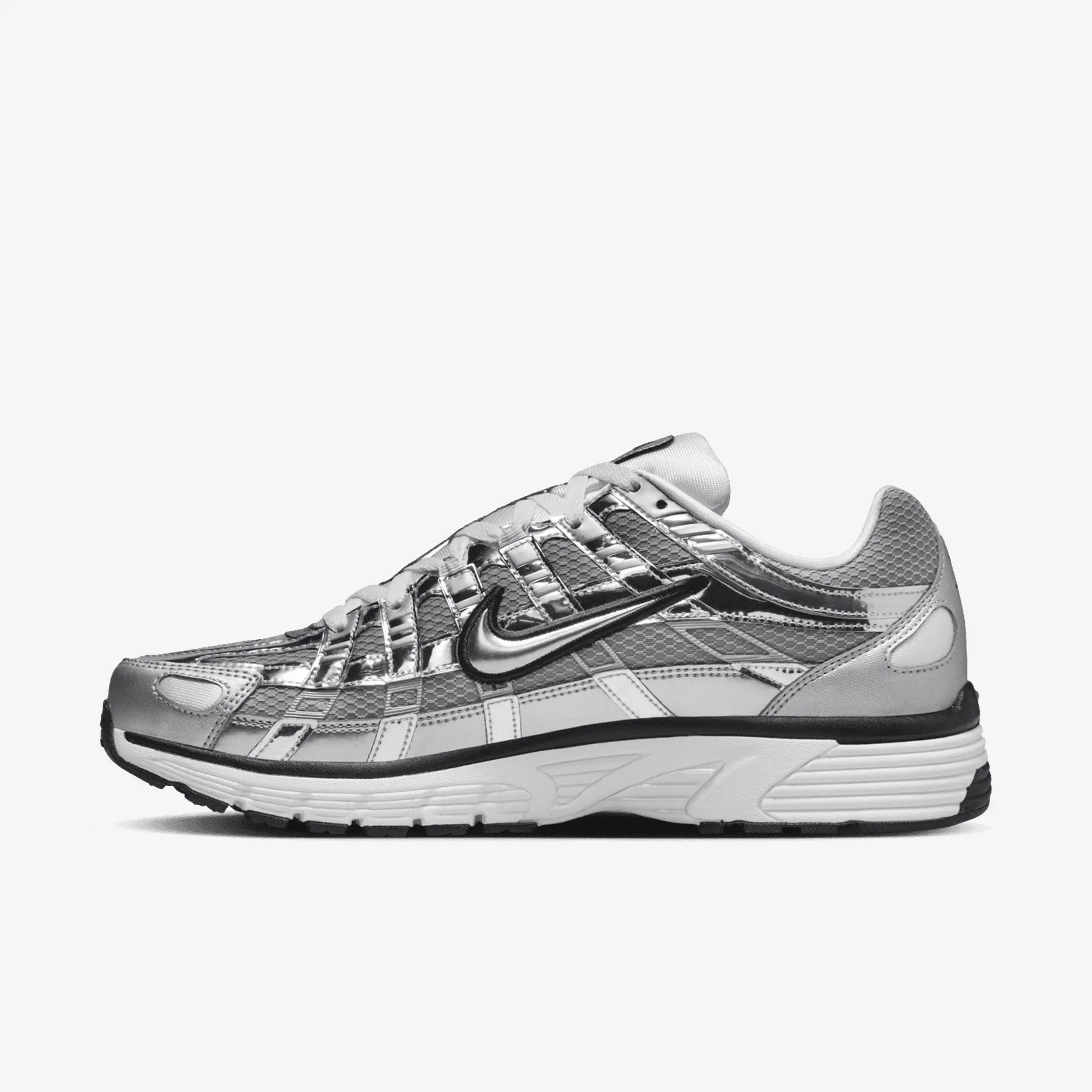 Nike Men's P-6000 Metallic Silver Nike Men's P-6000 Metallic Silver