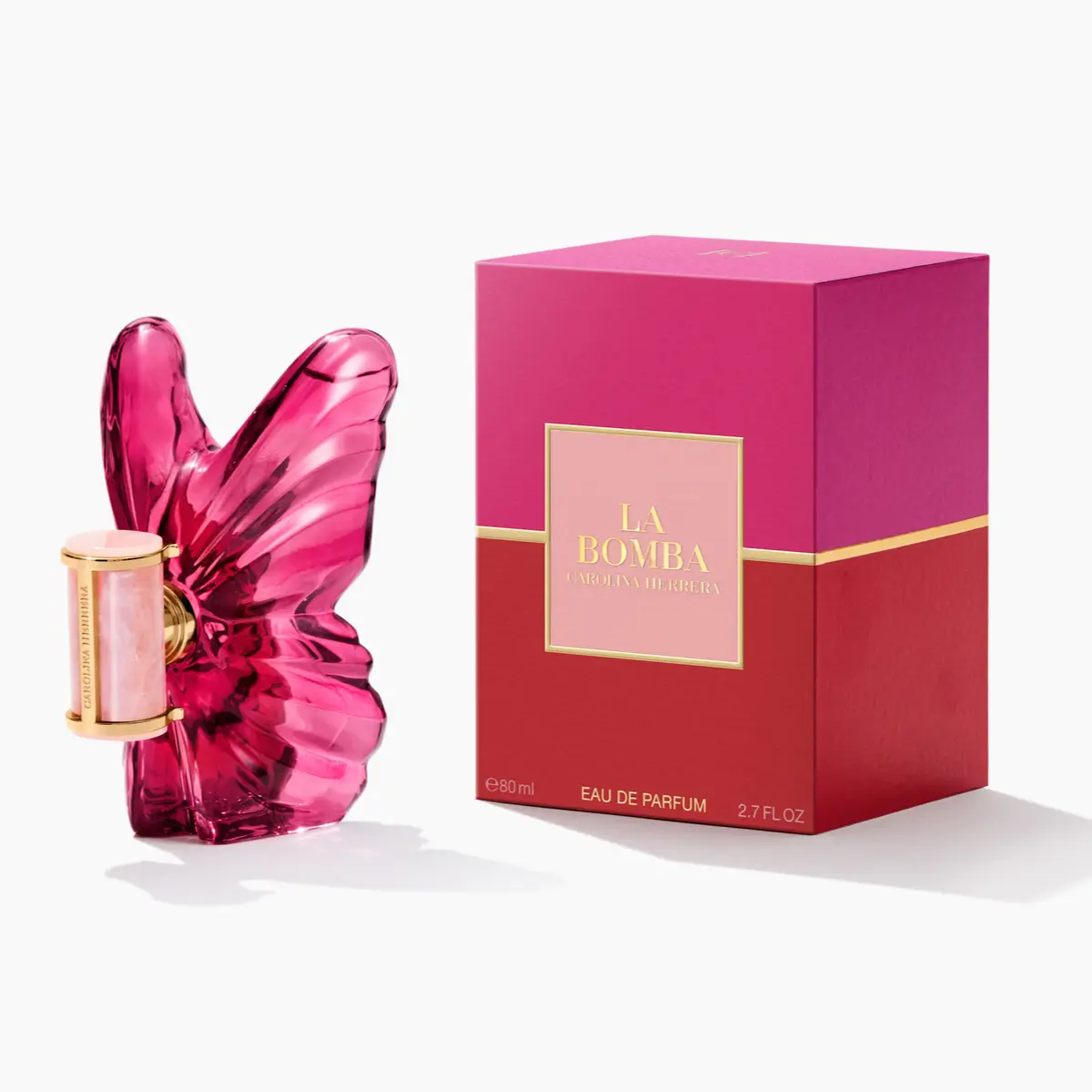 Women's Carolina Herrera LA BOMBA Floral Eau de Parfum with Dragon Fruit & Cherry Notes, 2.7 oz/80ml