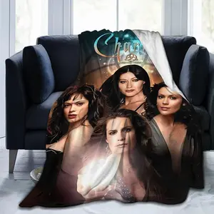Charmed TV Show Blanket Soft Flannel Warm Throw With Enchanted Magic Designs, Perfect For Couch Relaxation, Lightweight Travel Blanket, And Stylish Bed Blanket Decor For Fans Loving Supernatural Fantasy