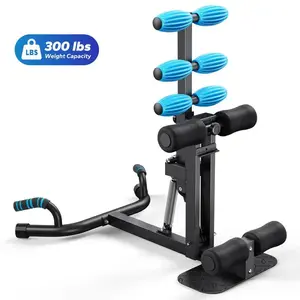 Deep Squat Machine, Adjustable Glutes workout for HomeGym Workout Training,Abdominal bench, Sit Up Machine forAbs and Muscle Building,Push Up Fitness Equipment Adjustable Deep Squat Machine for Home Gym - Abdominal Bench, Sit-Up & Push-Up Fitness