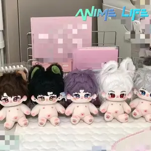 Plushie Love and Deepspace Xavier Zayne Rafayel Sylus Caleb 10cm Doll Toy Plush Skeleton Body Stuffed Game Cosplay