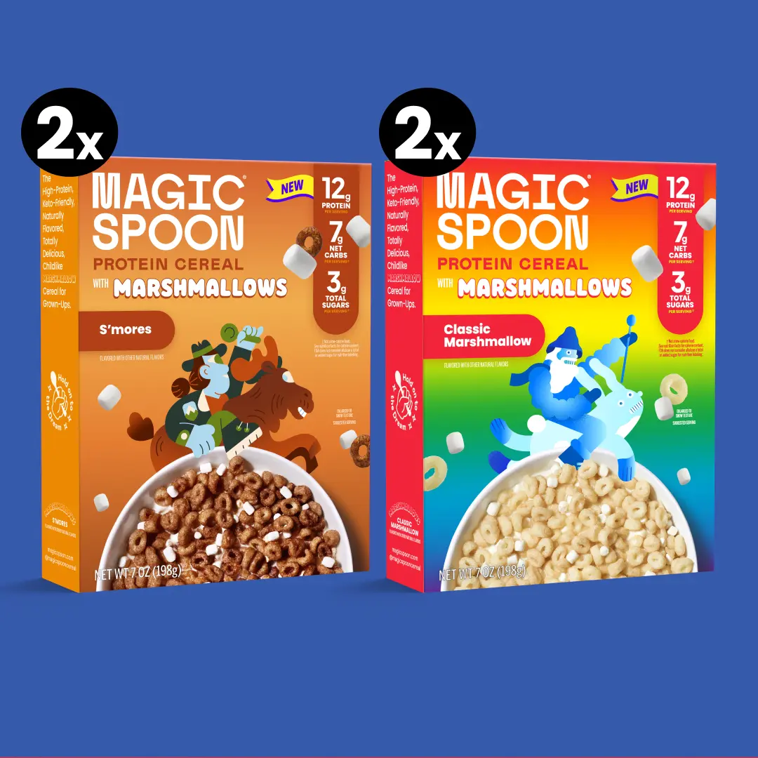 4 pack - 2 S'mores, 2 Classic