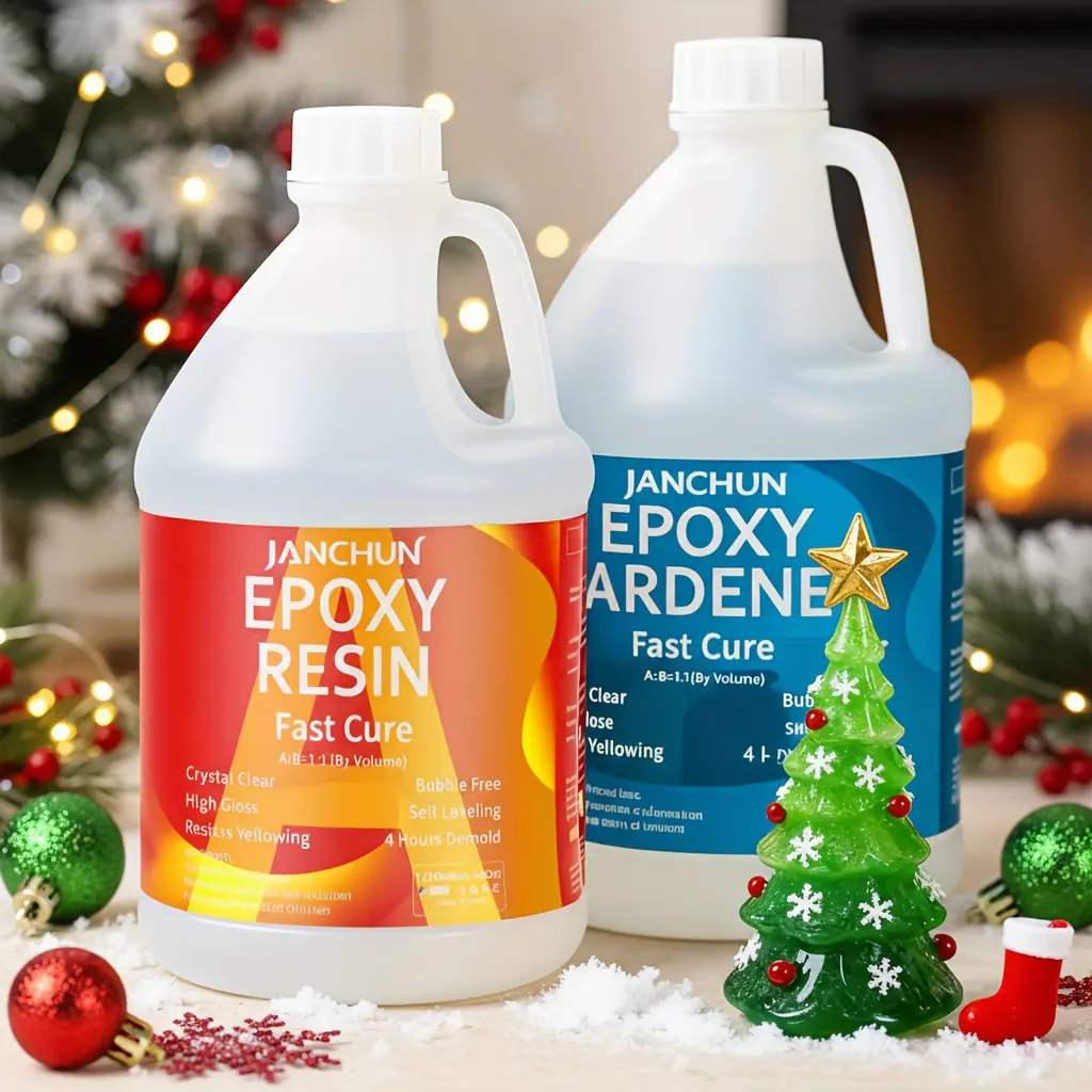 1 Gallon Epoxy Resin Kit - Crystal Clear, Fast Curing Bubble-Free And Non-Yellowing Resin Epoxy Durable & Easy to Use,Resin Molds and Supplies, Ideal for Resin Accessories, Coating, Casting, Jewelry Making Supplies, Tabletops, Valentine Gifts