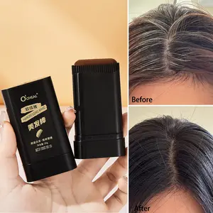Long-Lasting Temporary Hair Color Dye Stick, Easy to Use, Non-Staining Hair Cream, Covers and Hair, Perfect for Root Touch-Up, Cover Gray Hairs