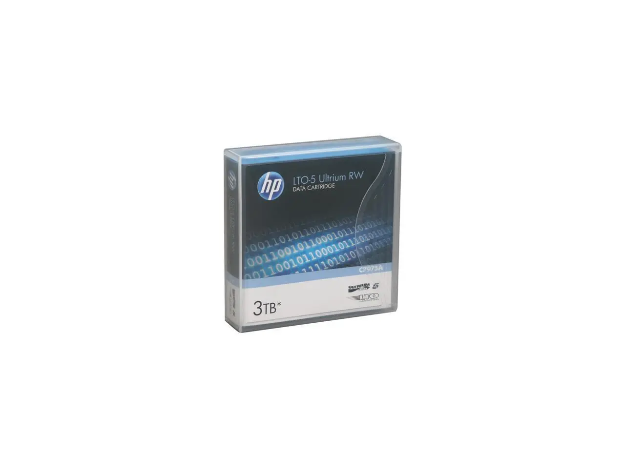 HP C7975A 3.0TB LTO Ultrium 5 3TB RW Data Cartridge 1 Pack HP C7975A 3.0TB LTO Ultrium 5 3TB RW Data Cartridge 1 Pack