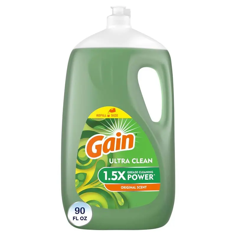 Ultra Dishwashing Liquid Dish Soap, Original Scent, 90.0 fl oz