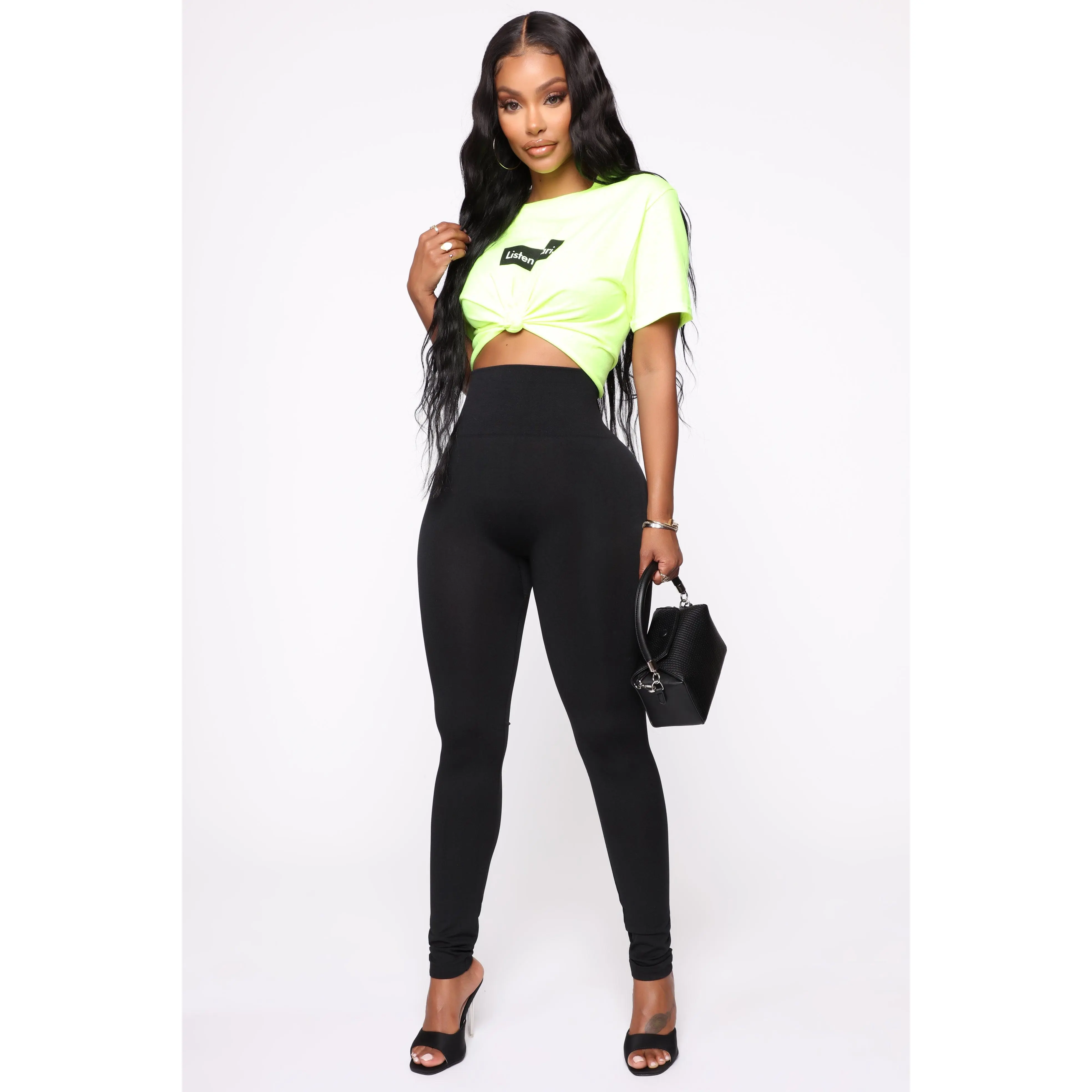 Smooth Operator High Rise Legging - Black