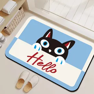 Multifunctional Diatomaceous Earth Mat, Quick-Dry Absorbent Non-Slip, Durable Soft Padding for Bathroom, Kitchen, Living Room Entrance