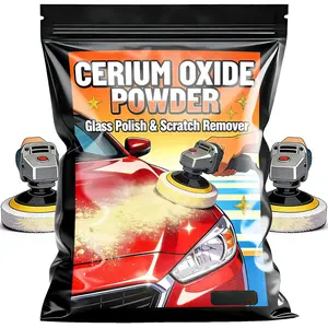 4 Oz Cerium Oxide Glass Polish & Scratch Remover - High  Glass Polishing Compound for Auto Windshield, Mirror & Window Polish, Professional Grade Cerium Oxide  (4 oz)
