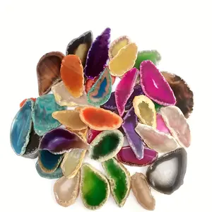 There are a total of twelve crystal agate , natural crystal stones, agate mineral specimens, DIY home desktop decorations, suitable for home, room, and office desk decor,Reiki decorative ornament