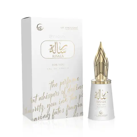 Le Falcone Risala For You Women's Eau De Parfum (100ml/3.4fl oz) - White Floral, Honeysuckle, Jasmine Fragrance with Vanilla Base, Perfume for Sale