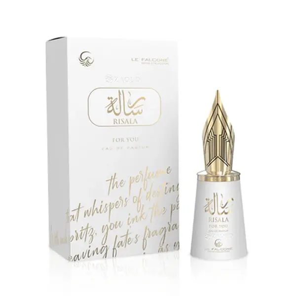 Le Falcone Risala For You Women's Eau De Parfum (100ml/3.4fl oz) - White Floral, Honeysuckle, Jasmine Fragrance with Vanilla Base, Perfume for Sale