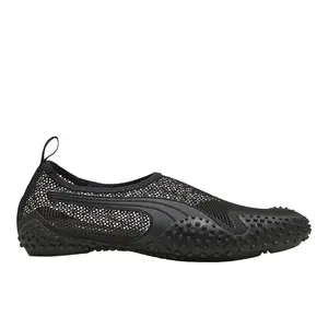 PUMA Mens Mostro Flex Mesh Slip On Sneakers Shoes Casual - Black