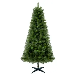 6FT Artificial Christmas Tree - 490 Tips - Green -  Navidad Adornos