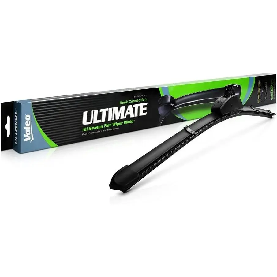 22 in Beam Style Windshield Wiper Blade 900221B - OE Replacement, Black Rubber, All Seasons, Hook (J-Hook) Compatibility, Quiet Wipe, Enhanced Acoustics, Improved Visibility, Integrated Flexors, Simple Installation