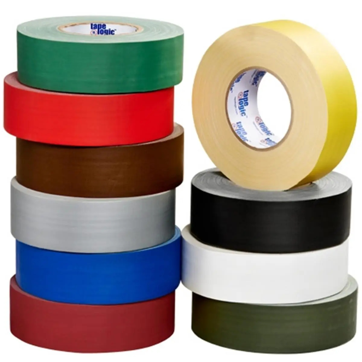 212 MAIN Olive Green Gaffer’s Tape - 2 in x 60 yds, 11 mil, High Strength Backing, Moisture Resistant, Non-Reflective, Residue-Free Adhesive, Secure Fastening, 24 Per Case for DIY, Scrapbooking