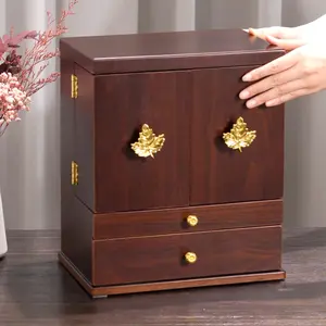 Xloverise Makeup organizers,skincare organizers, cosmetics organizer,skin care organizer box&beauty storage for cosmetics,makeup and skincare organizer Flower Wood