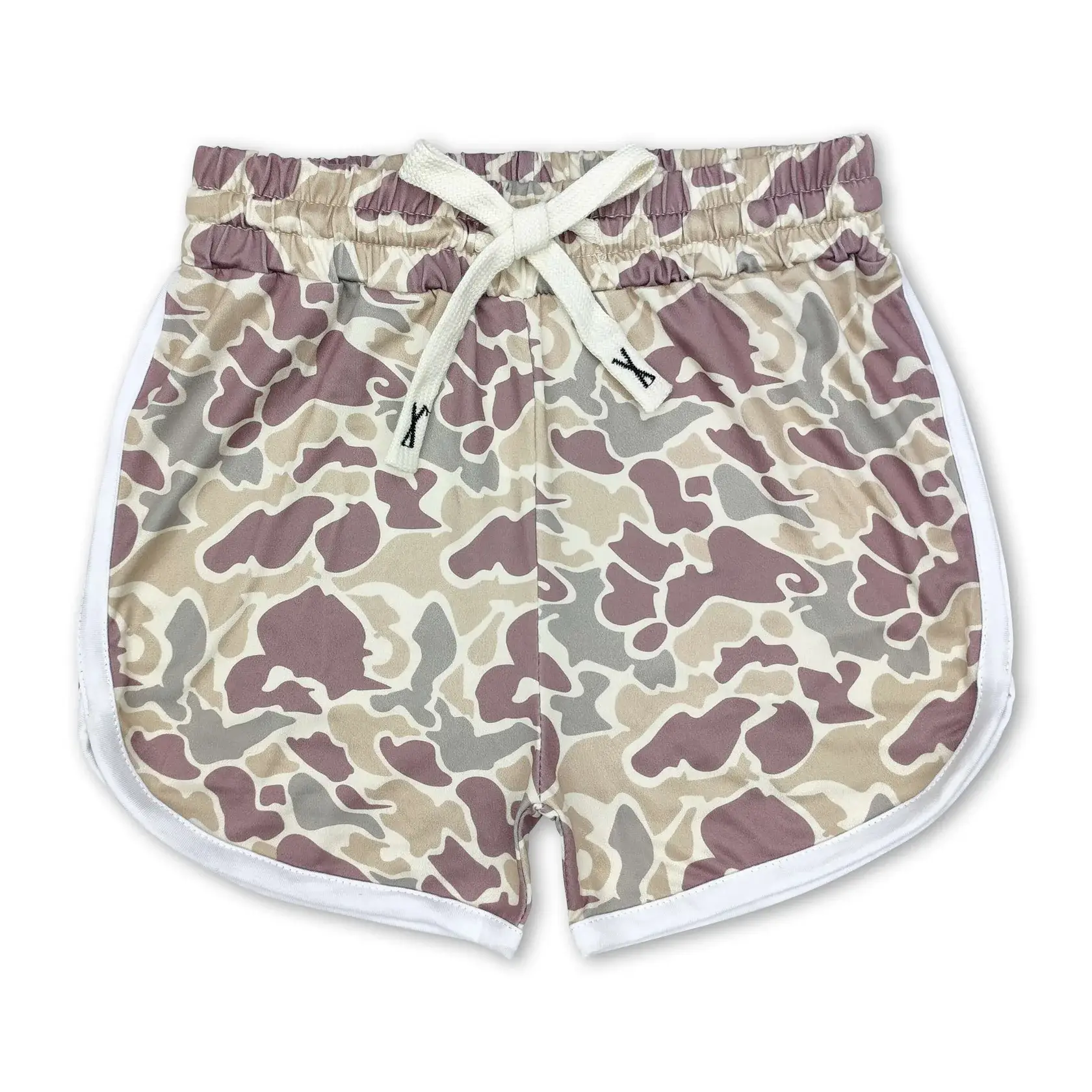 Camo Print Summer Girls Shorts