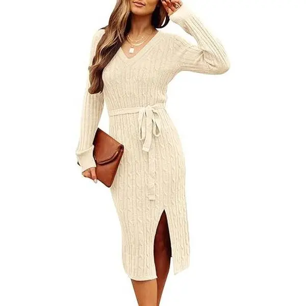 princess polly baby blue dress The Easy Throw-On Dress I'll Be Wearing Nonstop This Winter main image 0
