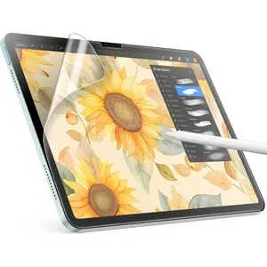 High-Quality Pet Screen Protector Film, Compatible with iPad (air4/5/6/7), Anti-Fingerprint & Scratch Resistant, Full Coverage Design