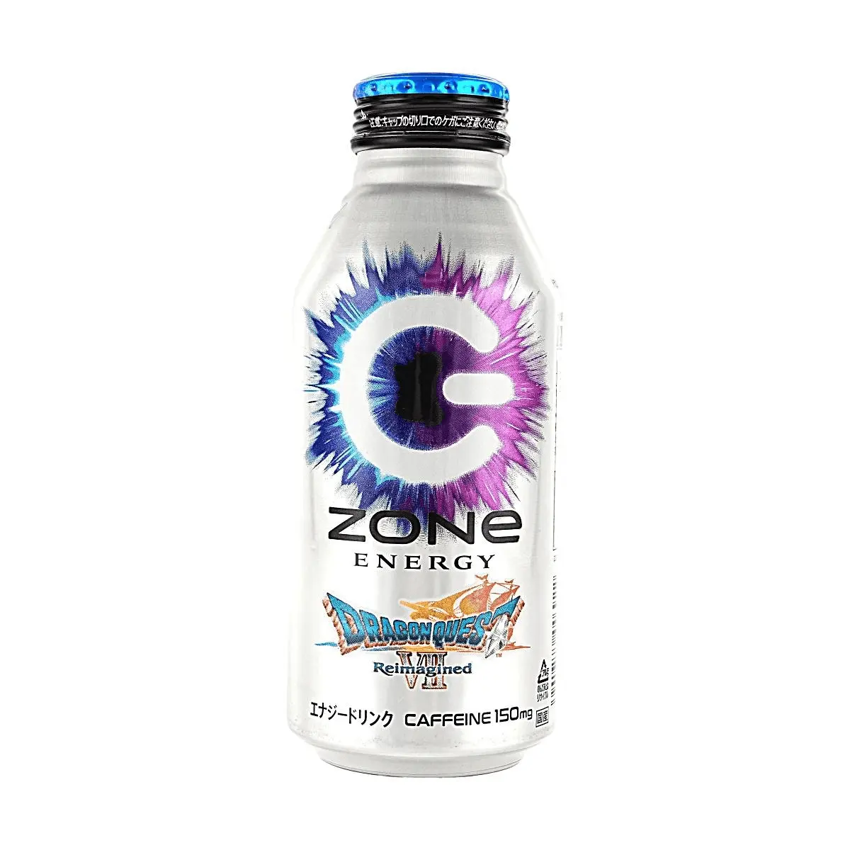 Suntory Japan ZONE ENERGY Dragon Quest Limited Edition 400ml - 150mg Caffeine, All-Nighter Study Fuel, Gaming Boost