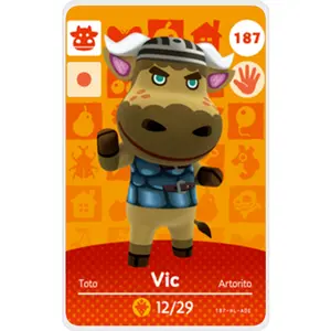 Vic - Villager NFC Card for Animal Crossing New Horizons Amiibo