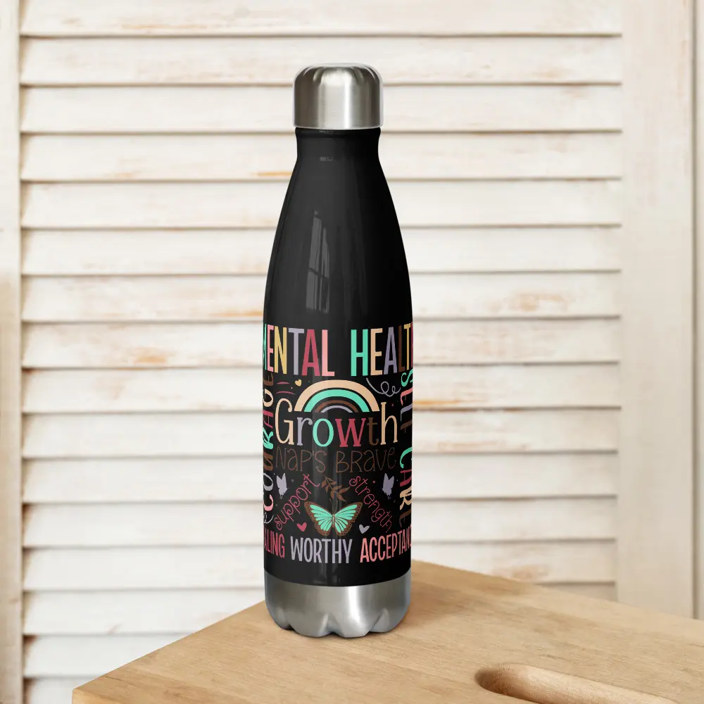 ElevateAware™ 17-Ounce Mental Health Matters Water Bottle