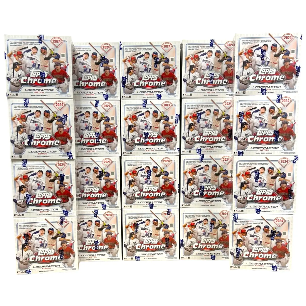 Break 956: 2024 Topps Chrome Logofractor 20 Box Case Break MLB Baseball Pick Your Team