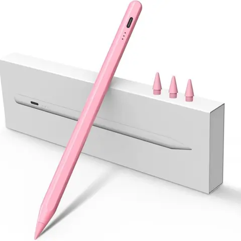 DotFlow Digital Stylus Pen - Wireless, Dainty Fine Tip, 15-Minute Fast Charging, Palm Rejection for Drawing & Writing, Compatible with iPad 2018-2026 (11th/10th/9th/8th/7th/6th Gen A16, Pro M5/M4 12.9"/11", Mini A17/7th/6th/5th Gen) Tablet Accessory