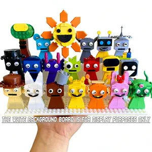 Building Blocks Set, 40 in 1 Set Characters Building Toys with Gift Box, Creative Horror Cute Game Models, Collectible Gift for  Fans