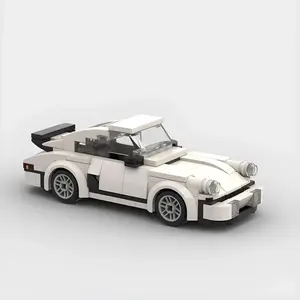 911 'Classic' Car Brick Set (196 Pieces) | Room Decor