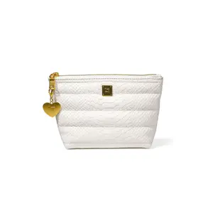 Charmer Cream Python Leather