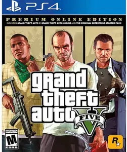 Playstation - Grand Theft Auto V Premium Online Edition for PlayStation 4 StandardEdition  [VIDEOGAMES] PS 4