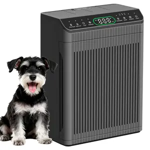 MORENTO 066  Air Purifier for Large Space, up to 1,690 ft², PM2.5 display, Pet mode, Aromatherapy, and HEPA filter—Effectively removes smoke, Pollen, and Pet dander, with real-time air quality monitoring.