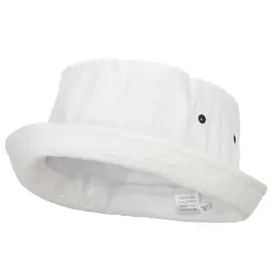 Striped Roll Up Bucket Hat