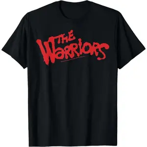 Vintage The Warriors Title Logo Shirt - Classic Film Graphic Tee - 100% Pure Cotton