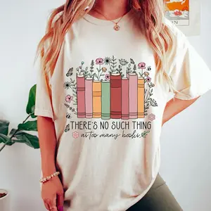 No Such Thing As Too Many Books Shirt, Book Lover Sweater, Bookish T-Shirt, Booktok Tee, Reading Shirt, Lover Sweatshirt Sweatshirt, Hoodie, Comfort Colors