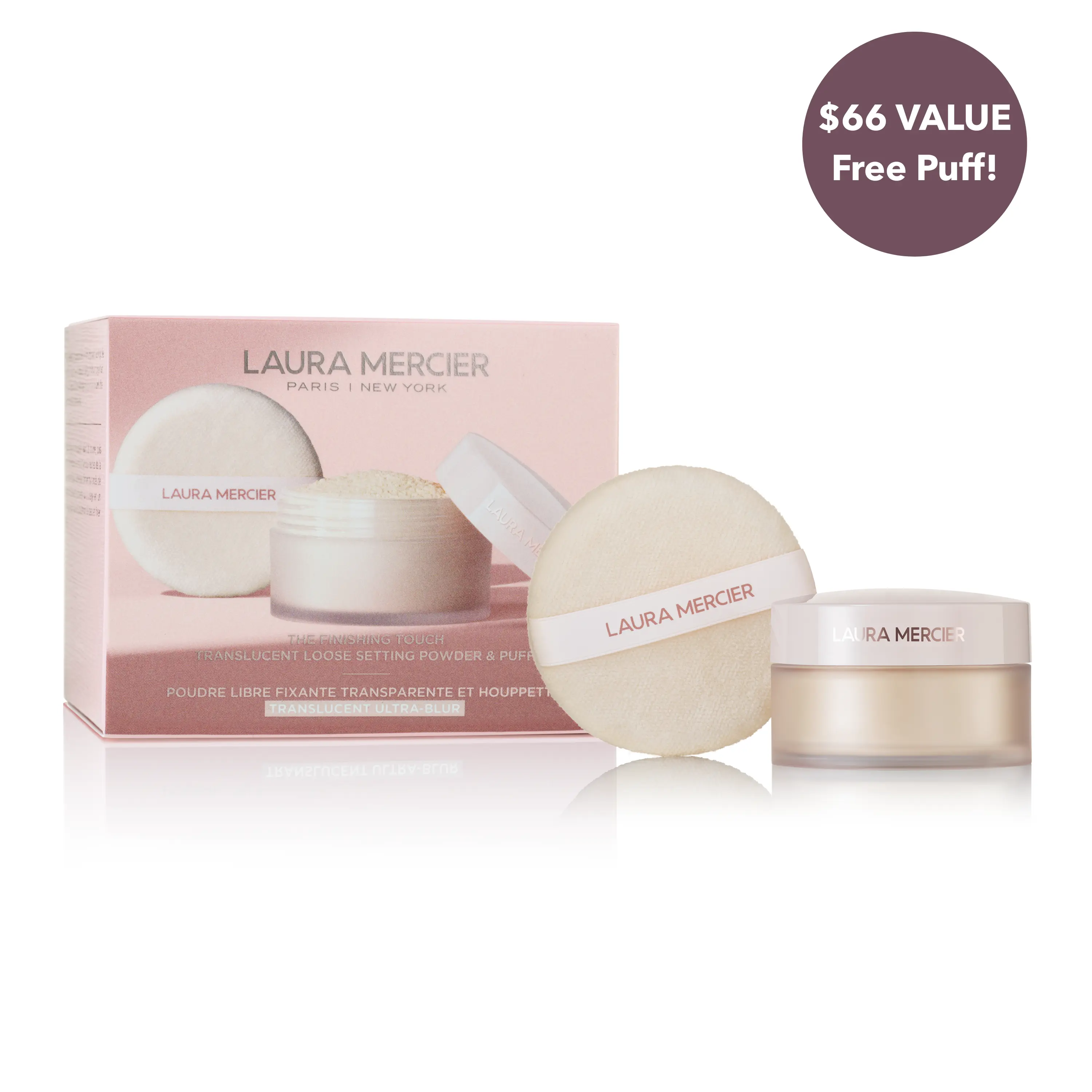 Translucent Loose Setting Powder Ultra Blur + Free Puff