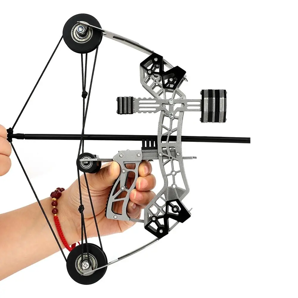 1pc Small Composite Bow - Portable and Easy to Store - Suitable for Both Left and Right Hands - Friendly for Beginners - Ideal for Indoor and Outdoor Archery Practice - Outdoor Archery Sports Equipment