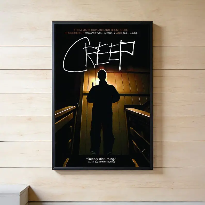 Creep Movie Poster, Unframed Wall Art, Unique Gift for Him Her Wall Decor, Perfect for Home Office