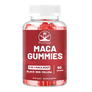 3 in 1 Maca Gummies, MACA, American Ginseng, Shilajit Superposition, Health Drink